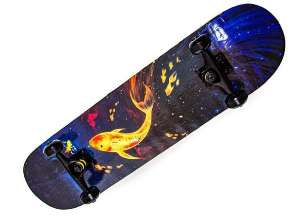 

Скейт для трюков Scale Sport Gold Fish (sk201105)