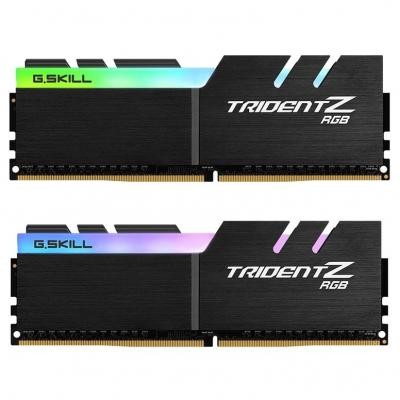 

Модуль памяти для компьютера DDR4 32GB (2x16GB) 3200 MHz Trident Z RGB G.Skill (F4-3200C15D-32GTZR)