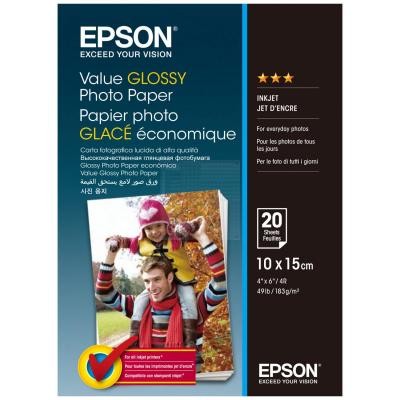 

Бумага EPSON 10х15 Value Glossy Photo (C13S400037)