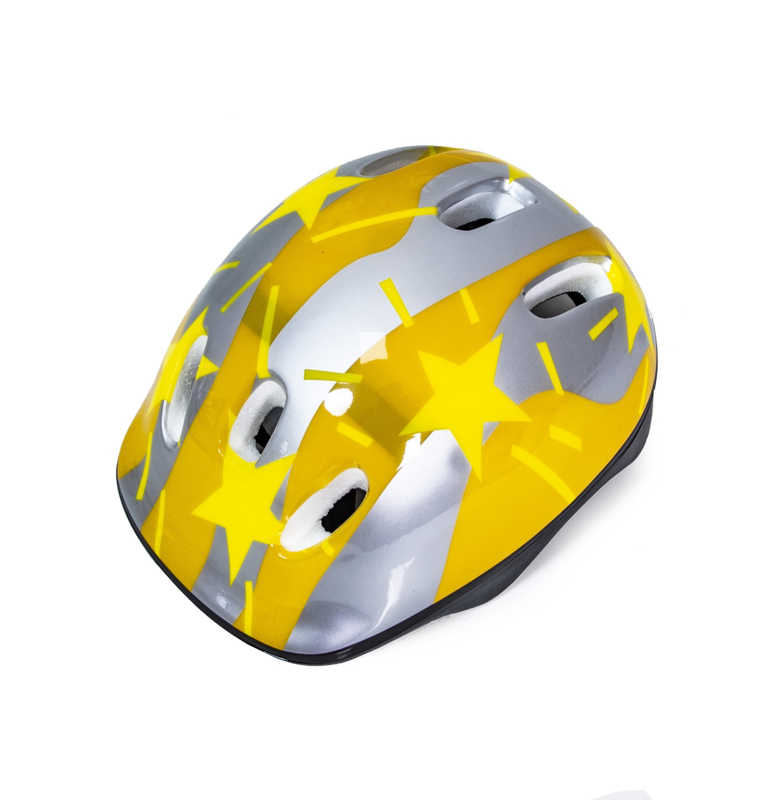 

Детский велосипедный шлем Space Sport Yellow Stars универсальный пластиковый желтый (DP-1232579173)