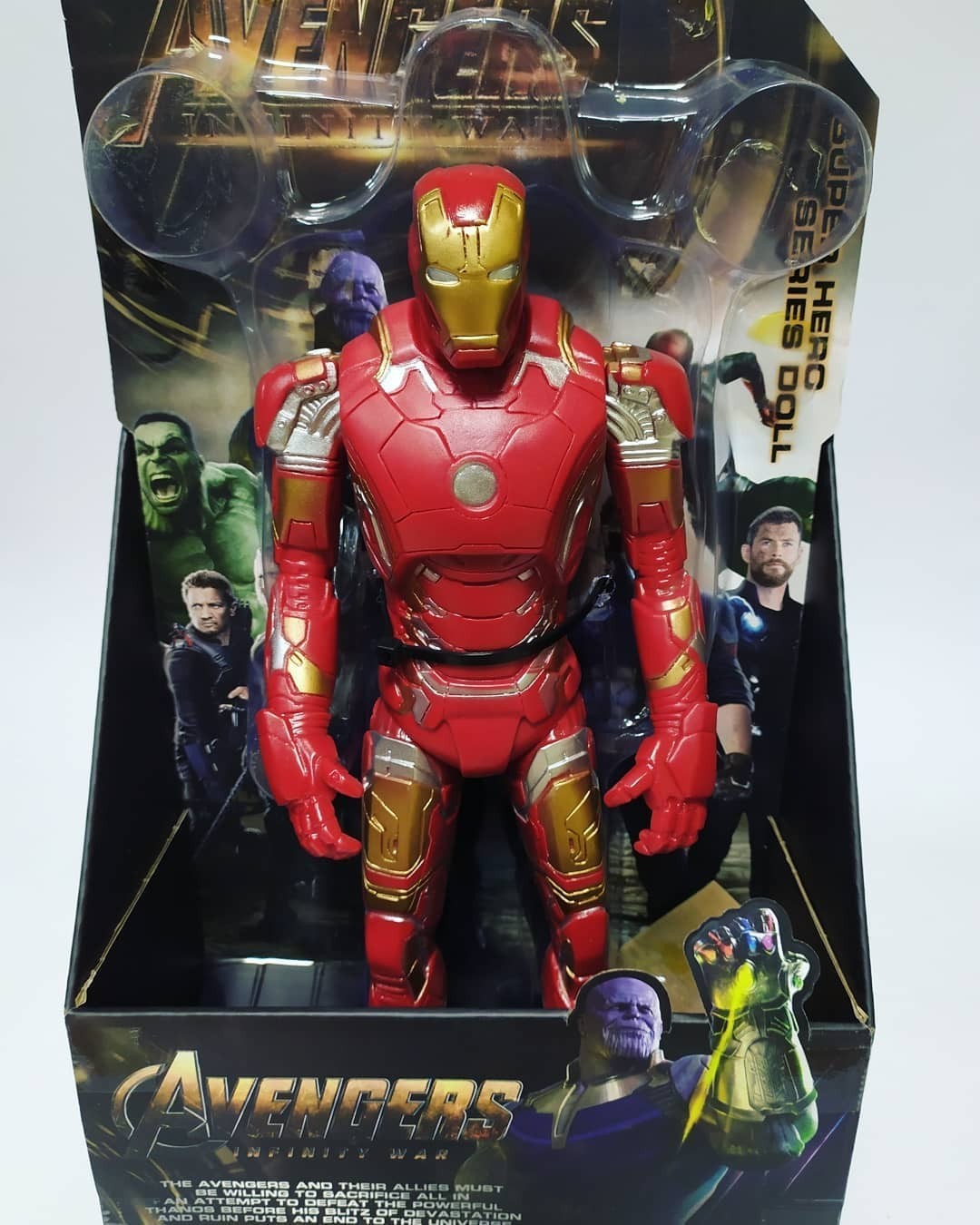 

Фигурка Супер Героя Shantou Toys Мстители Avengers Железный человек 32 см (3323)