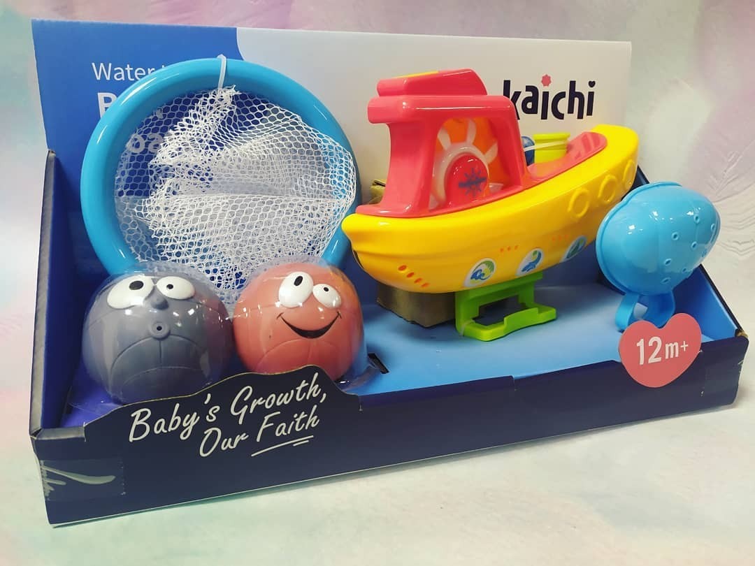

Игрушка для купания Водопад KAICHI Кораблик с баскетболом на присосках (К 999-206В)