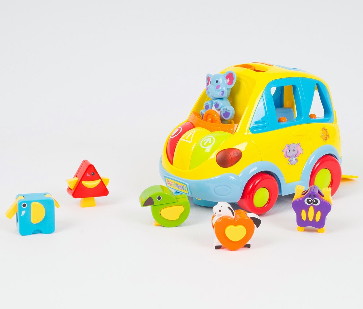 

Музыкальный сортер Limo Toy Машинка Автошка Озвучка на русском языке (9198)