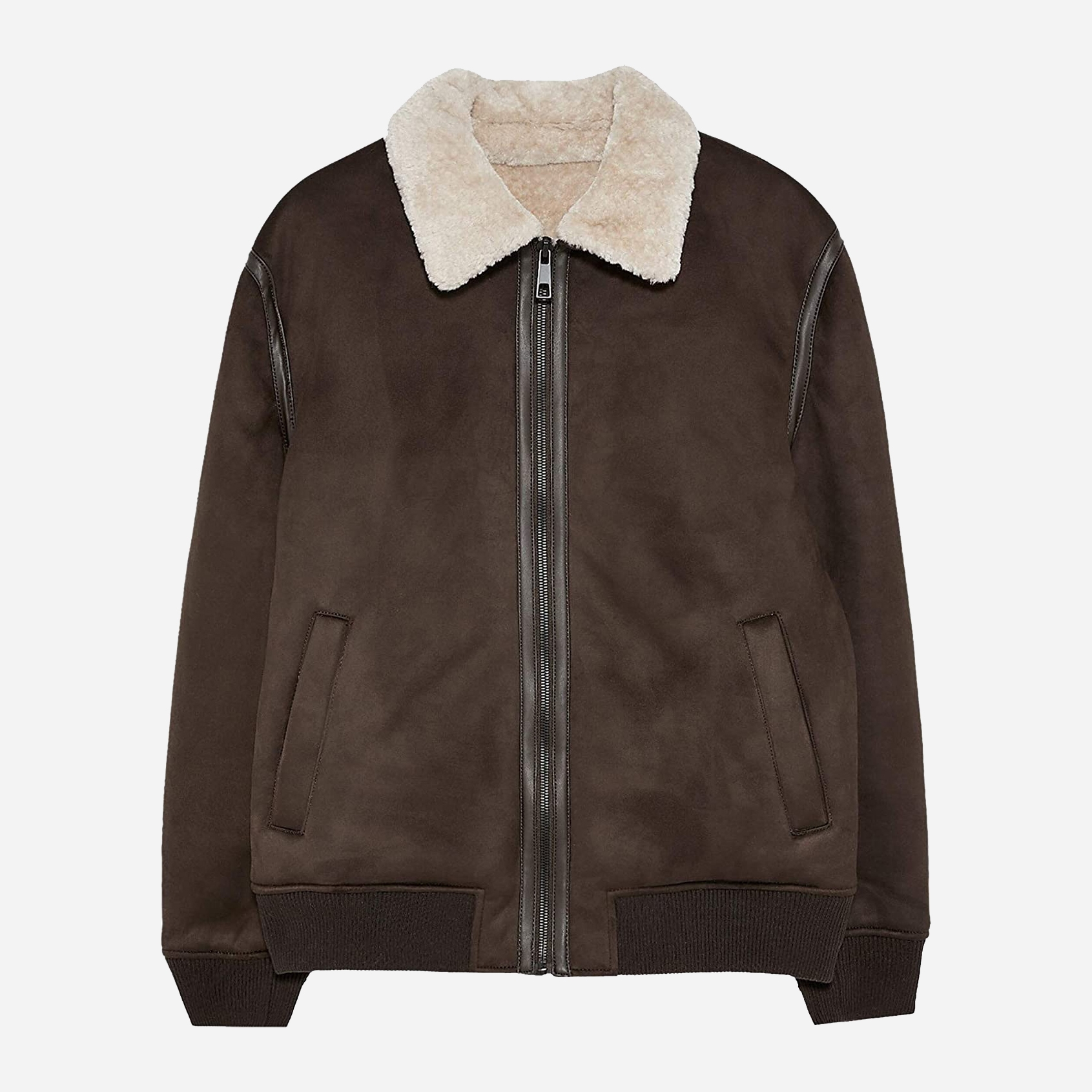 

Дубленка Zara 0706/202/700 L Коричневая