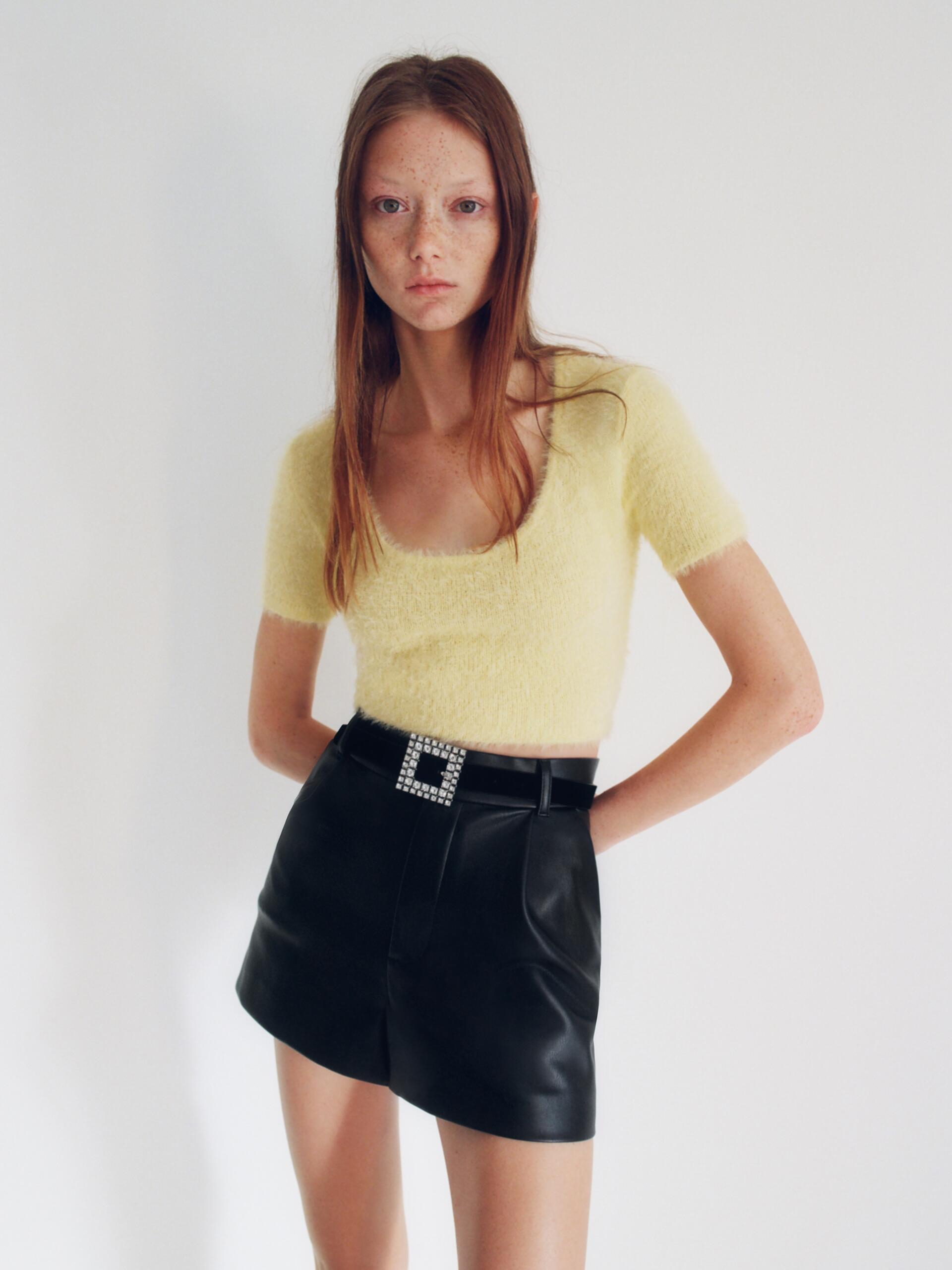 

Топ Zara 1014/414/306  Желтый, Топ Zara 1014/414/306 L Желтый