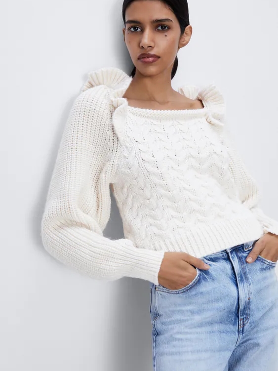 

Джемпер Zara 3653/006/712 L Светло-серый