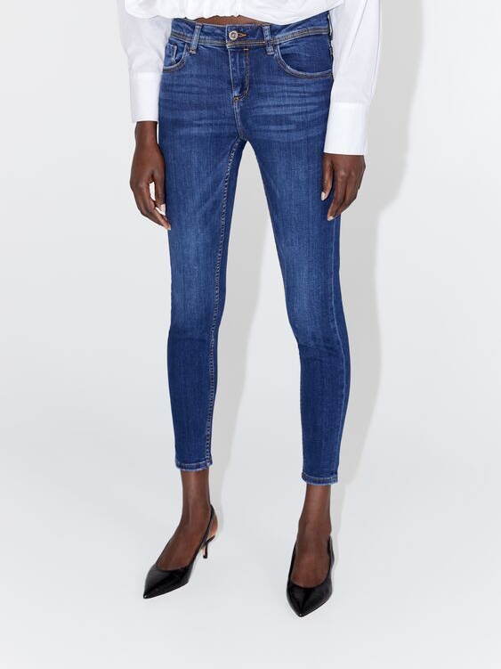 

Джинсы Zara 4083/221/407 44 Синий джинс