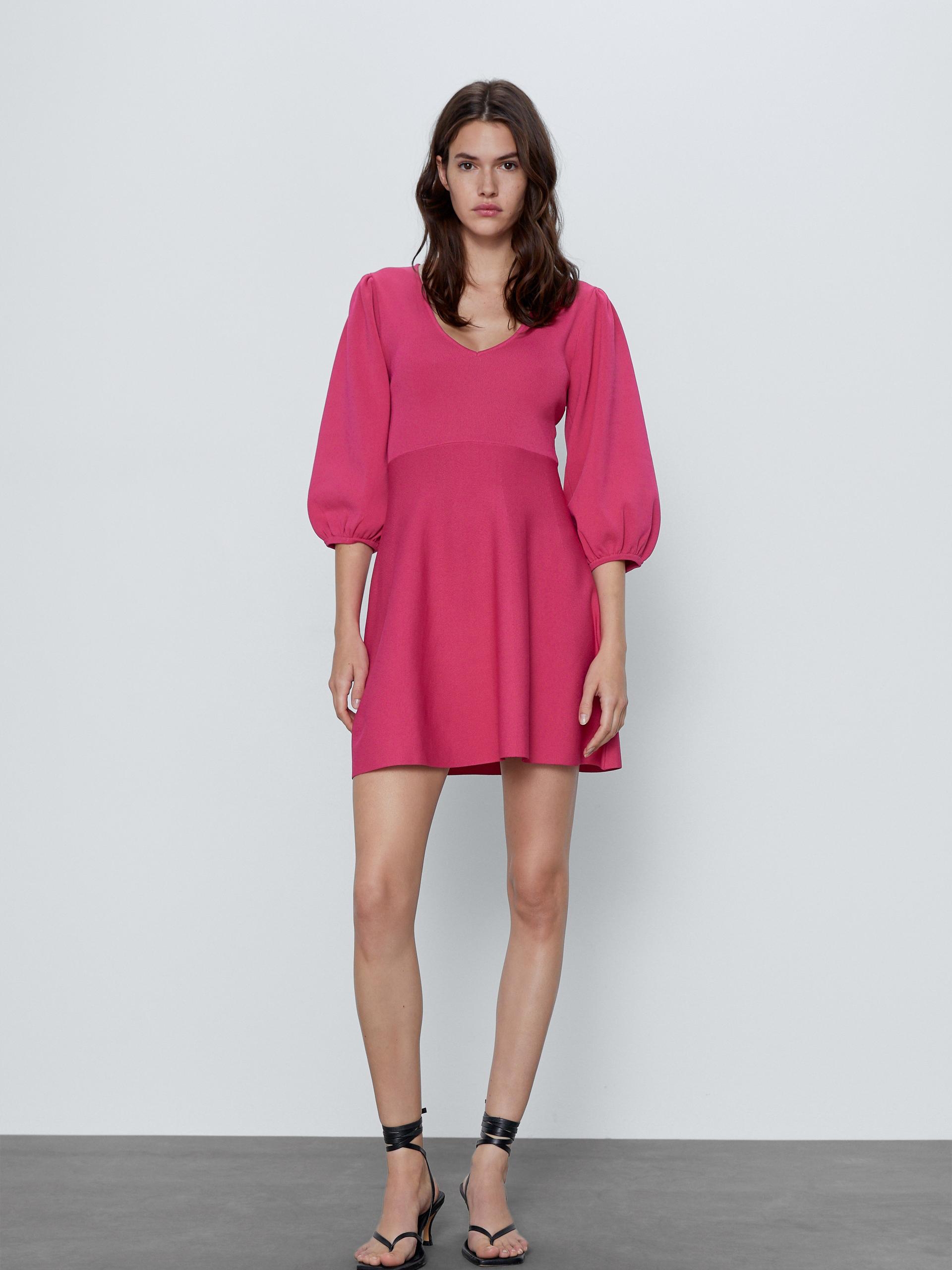 

Платье Zara 4369/005/630 M Розовое
