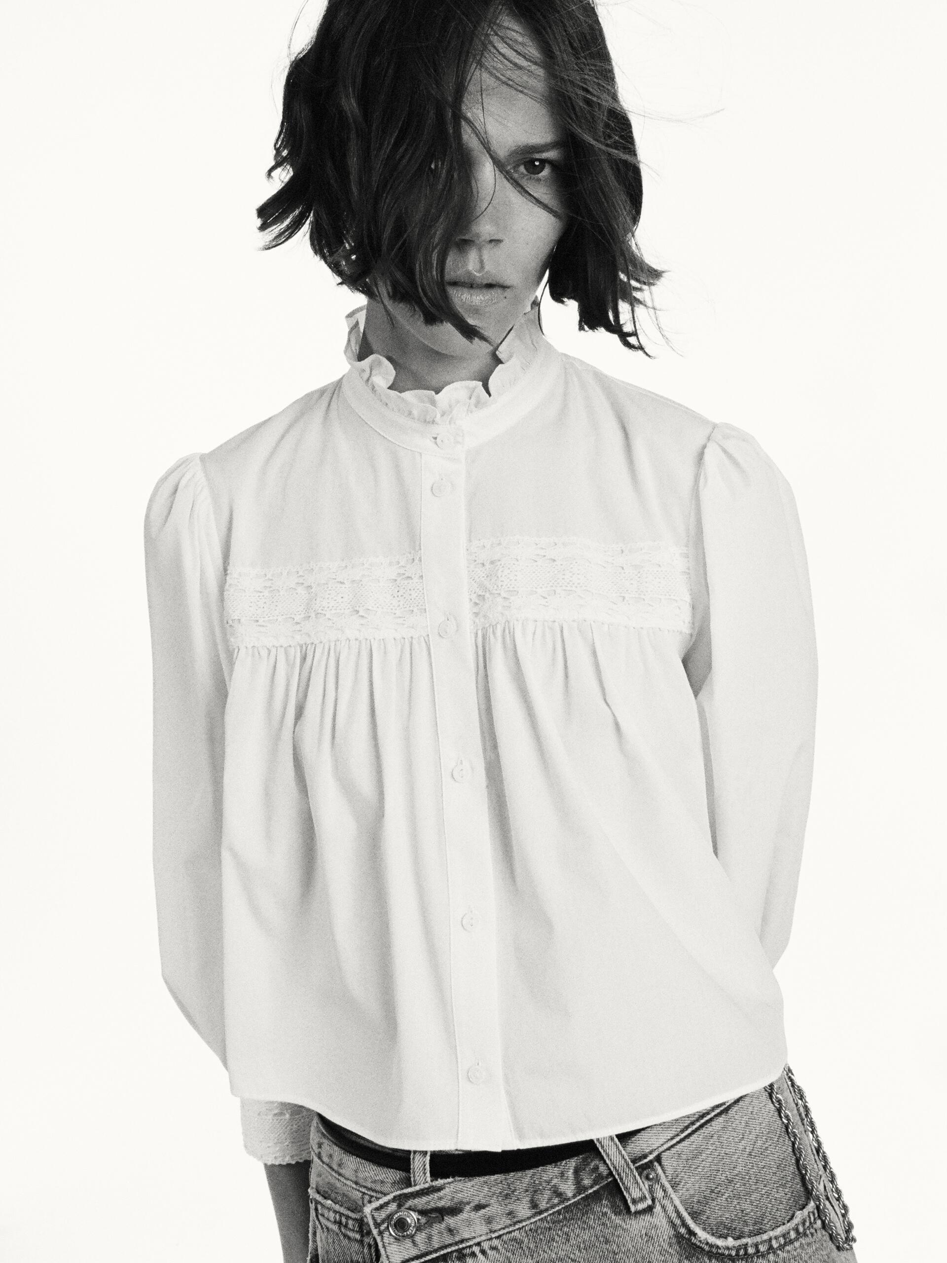 

Блузка Zara 4886/254/250 XS Белая