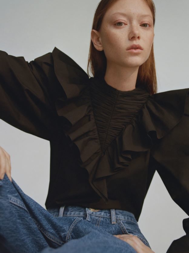 

Блузка Zara 6929/003/800 M Черная