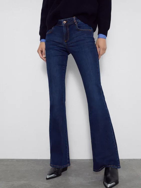 

Джинсы Zara 7147/236/407 44 Синий джинс