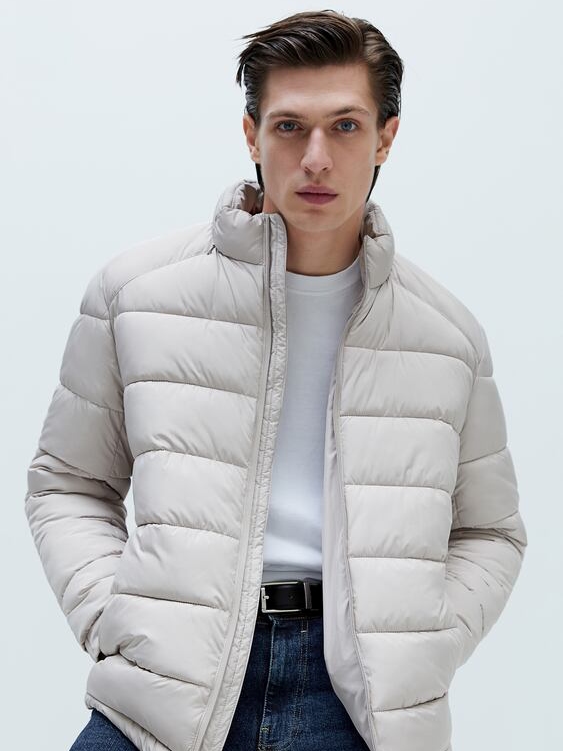 

Куртка Zara 7248/400/712  Светло-серая, Куртка Zara 7248/400/712 M Светло-серая