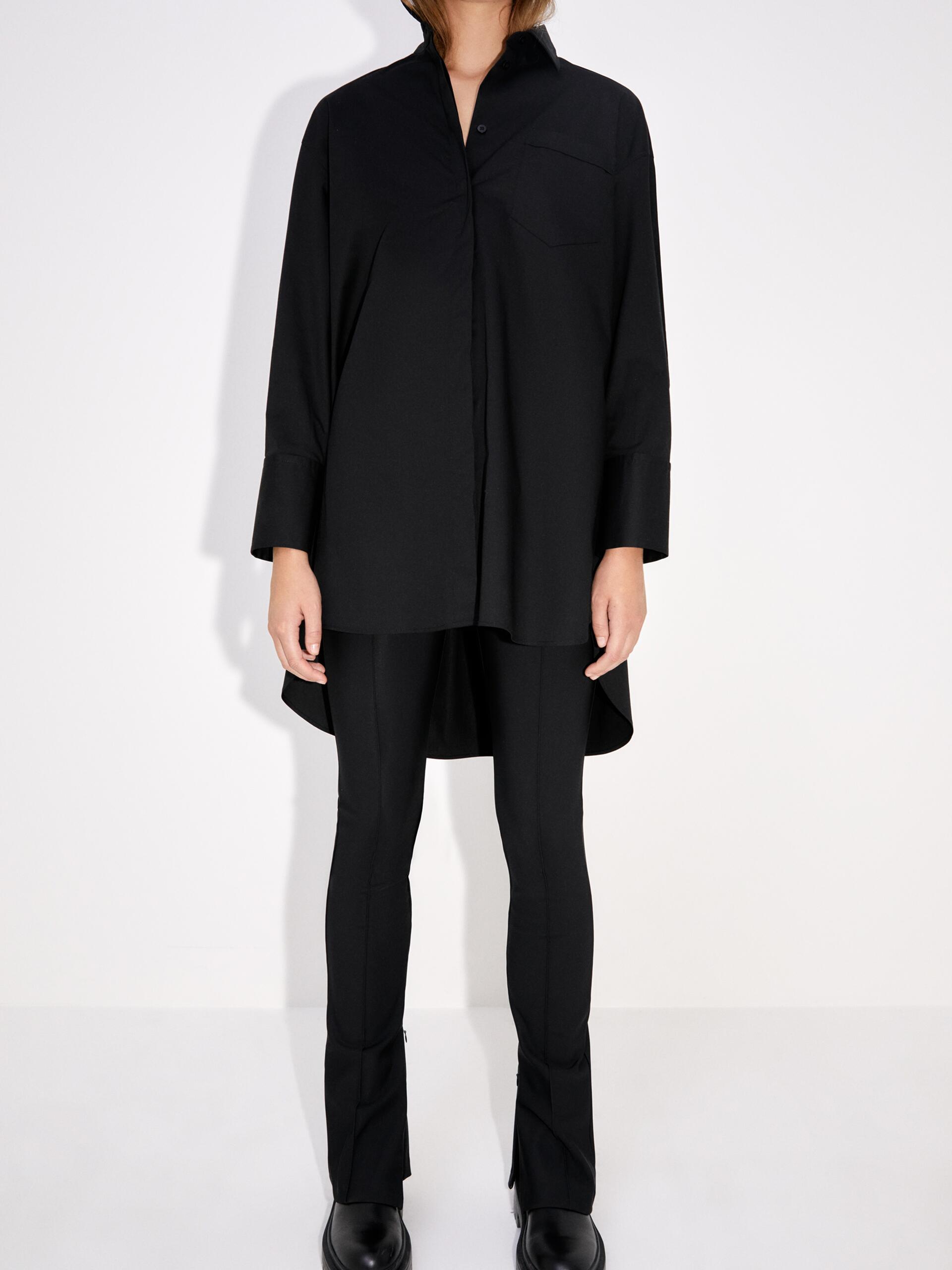 

Туника Zara 8699/049/800  Черная, Туника Zara 8699/049/800 XL Черная