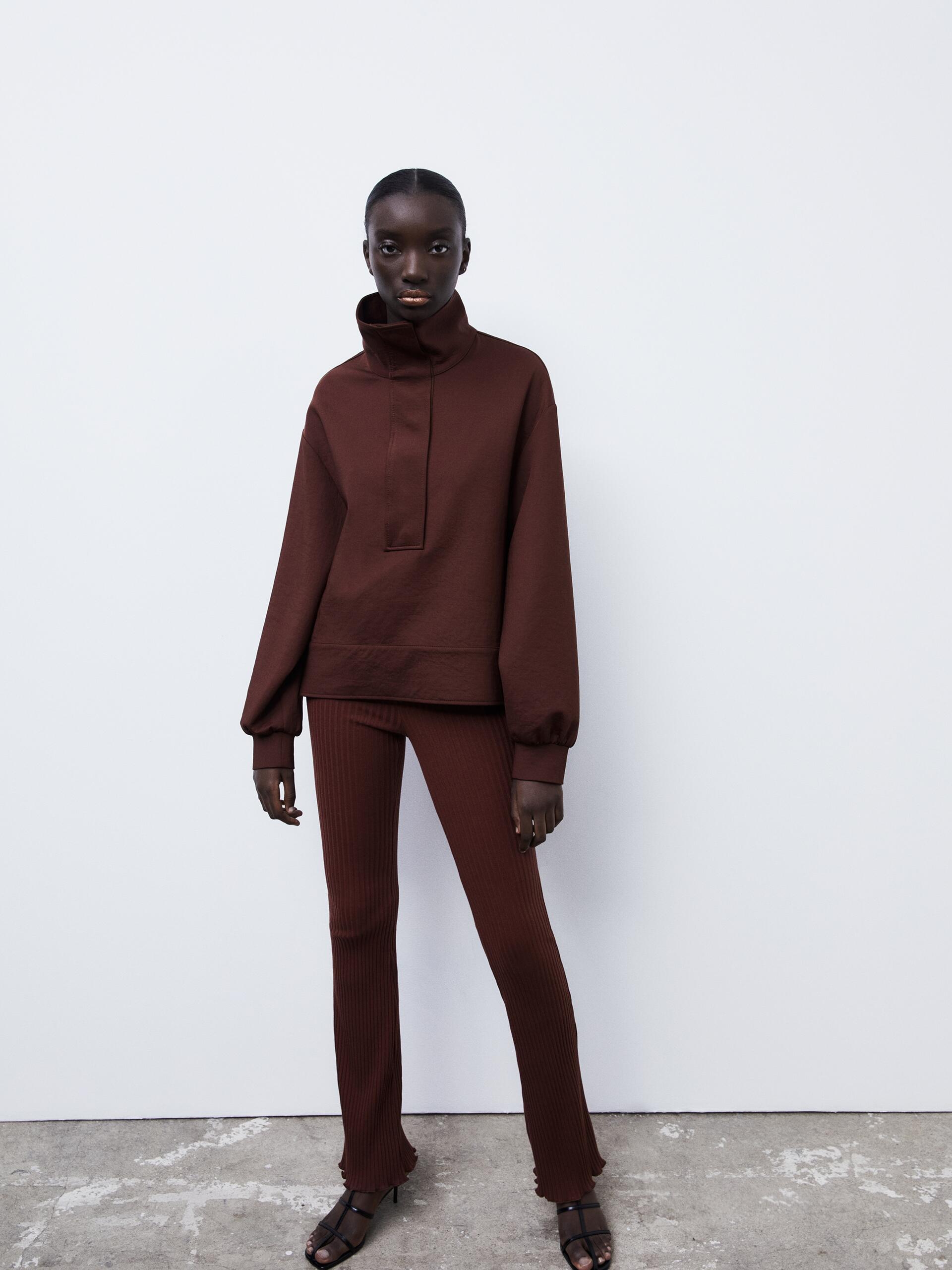 

Брюки Zara 8767/131/700  Терракотовые, Брюки Zara 8767/131/700 M Терракотовые