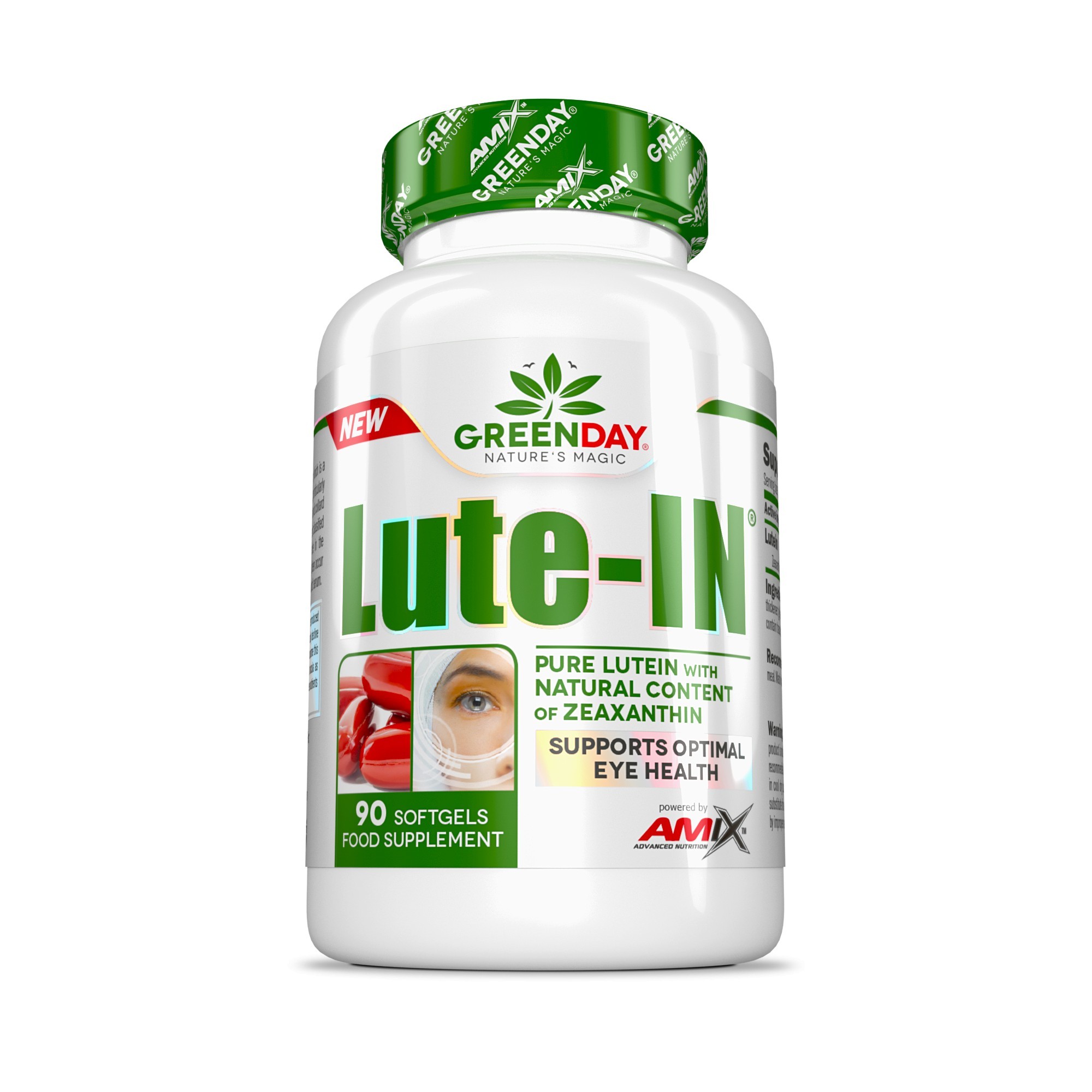 

Витамины Amix Nutrition GREENDAY Lute-IN 90 капсул