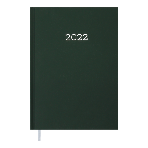 

Щоденник датований 2022 MONOCHROME, A5, зелений