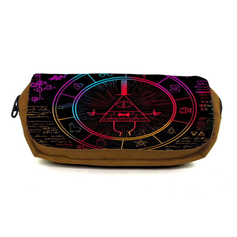 

Школьный пенал Гравити Фолз 0021 (Gravity Falls) органайзер универсальный (GFS-0021-orn) оранжевый