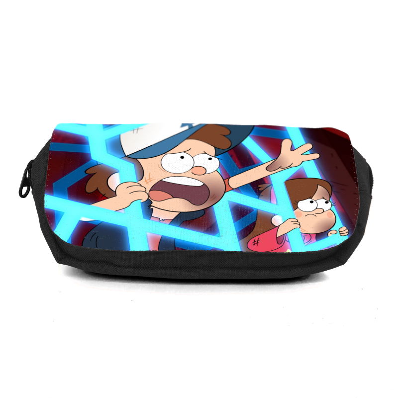 

Школьный пенал Гравити Фолз 0020 (Gravity Falls) органайзер универсальный (GFS-0020-blc) черный
