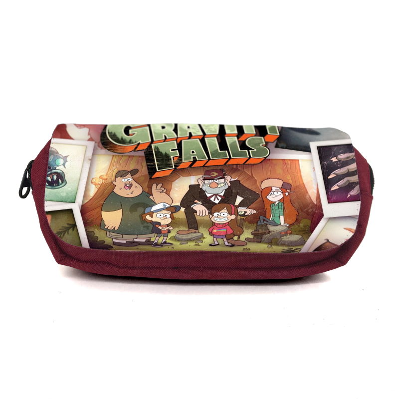 

Школьный пенал Гравити Фолз 0012 (Gravity Falls) органайзер универсальный (GFS-0012-brd) бордовый