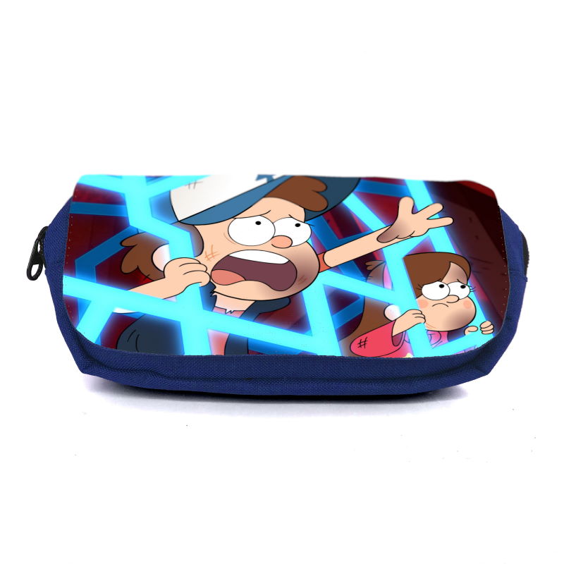 

Школьный пенал Гравити Фолз 0020 (Gravity Falls) органайзер универсальный (GFS-0020-blu) синий