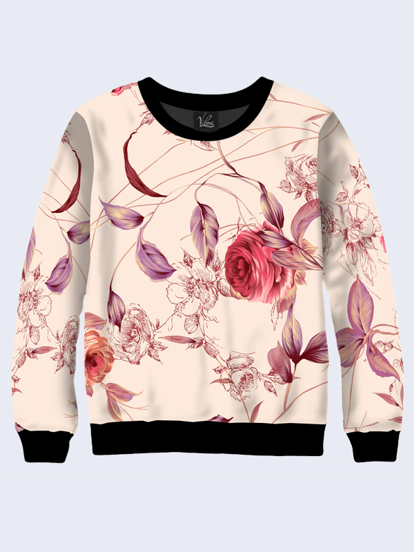 

Женский 3D-свитшот Vilno DREAMY ROSE L (48) (Vil-9333)