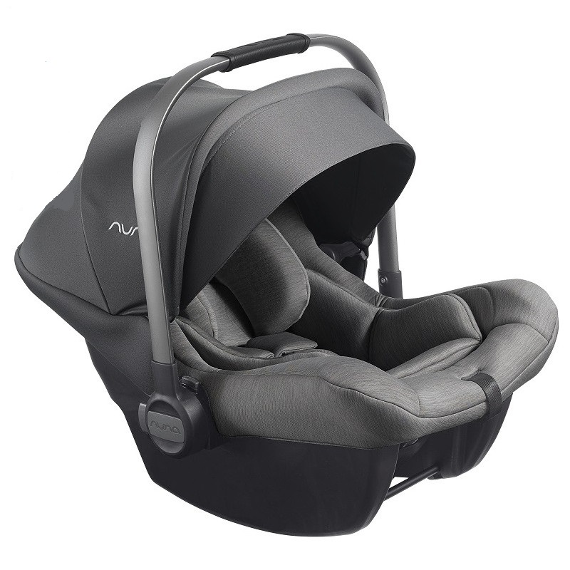 

Автокресло Nuna Pipa Light Fog группа 0+ (0-13 кг) на базе PIPAfix с боковой защитой и козырьком + система Isofix