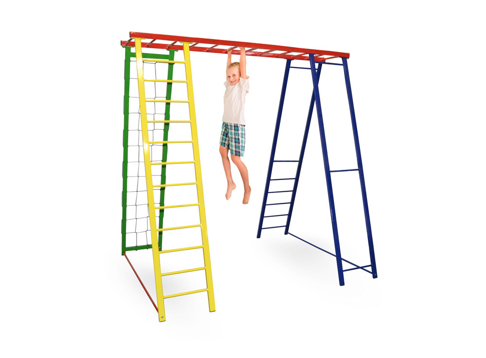 

Детская площадка со шведской стенкой Sport Baby 200*150*200
