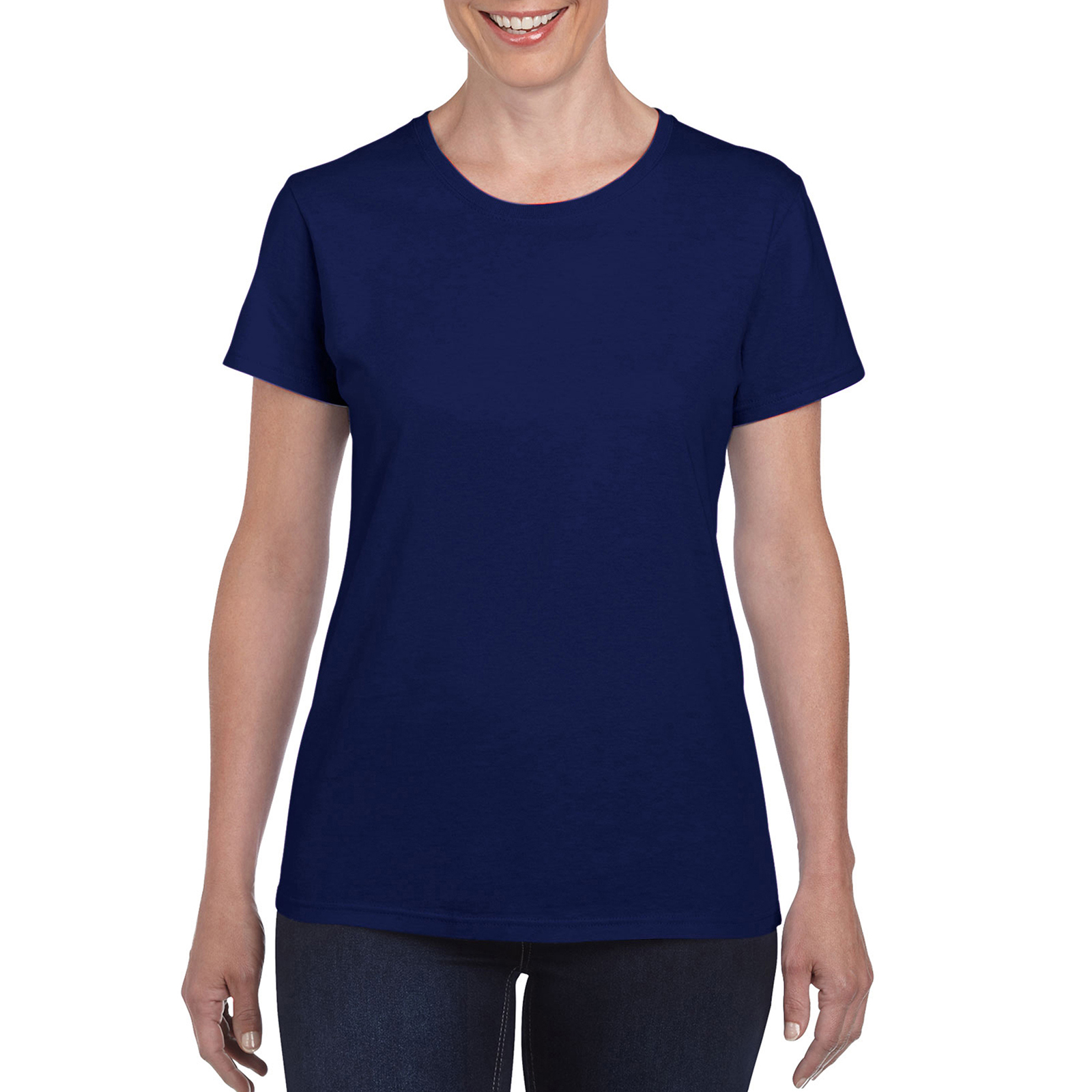 

Футболка Gildan Heavy Cotton 180  Темно-синяя, Футболка Gildan Heavy Cotton 180 2XL Темно-синяя