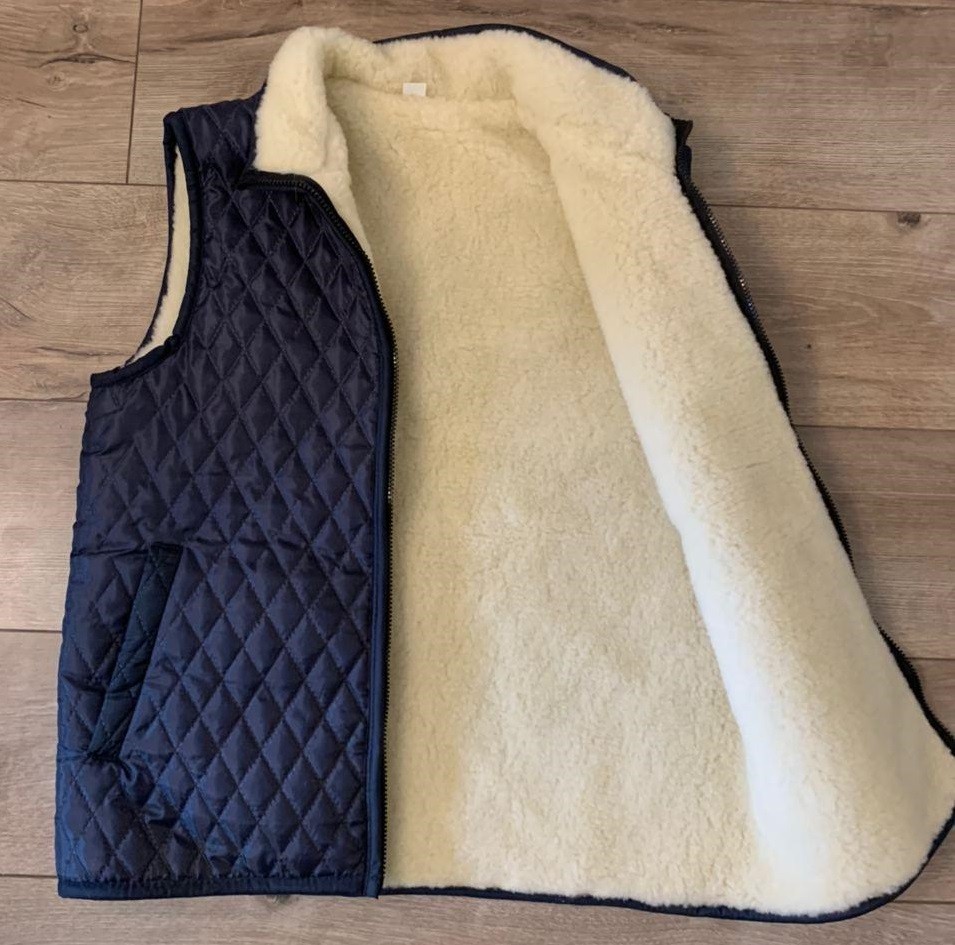 

Жилетка балоновая из овчины (48 - 62р.) Унисекс -52р, Жилетка балоновая из овчины (48 - 62р.) Унисекс 2XL-52р.