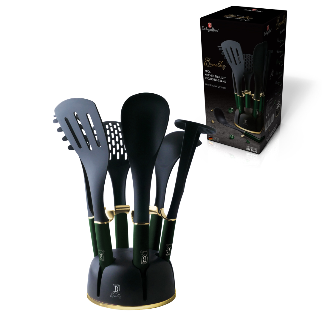 

Набор кухонных принадлежностей Berlinger Haus Emerald Collection BH-6243 (7 пр)