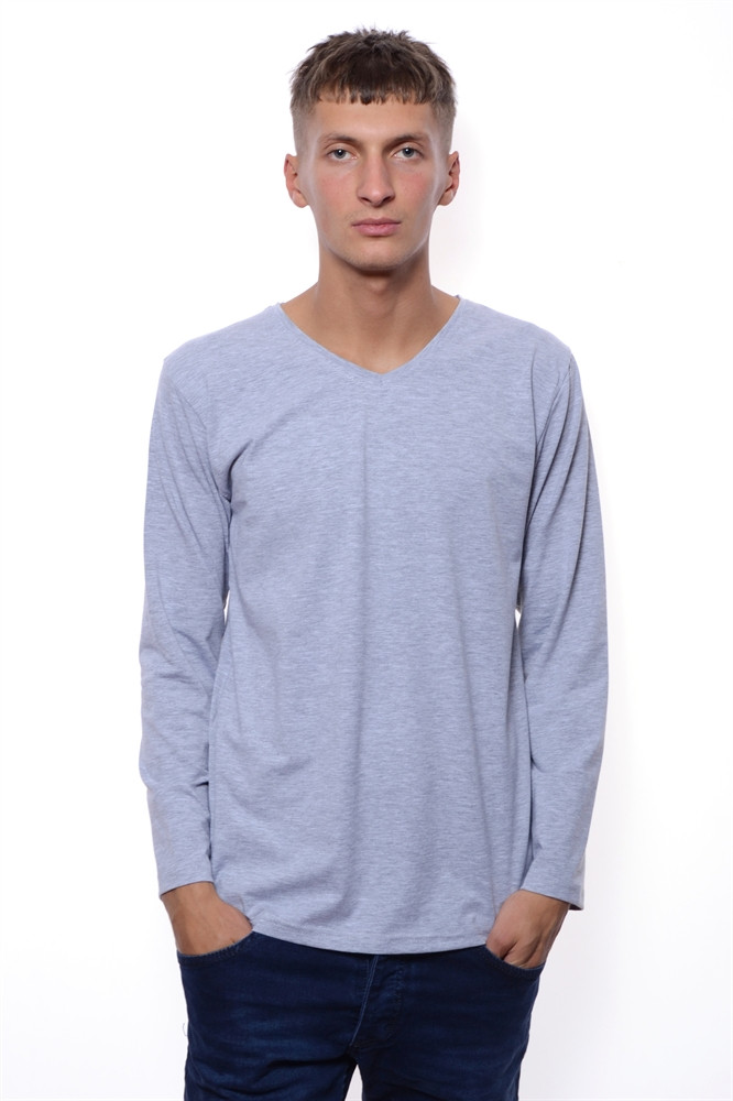 

Мужской лонгслив Chiser Bk283179b серый S