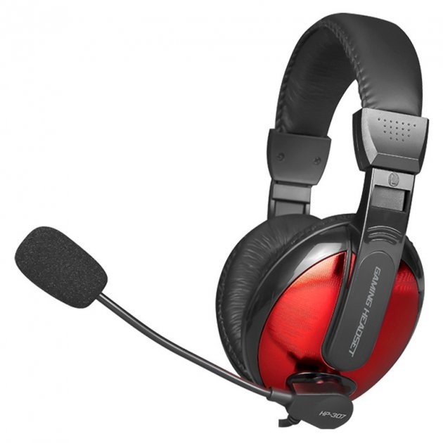 

Игровые наушники XTRIKE ME HP-307 с микрофоном проводные Black - Red