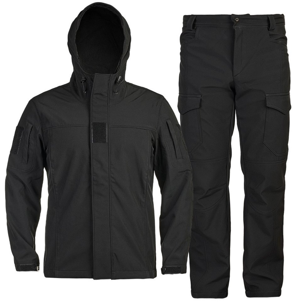 

Костюм Soft Shell Ukr-Tec чорний, Костюм Soft Shell Ukr-Tec чорний / 46