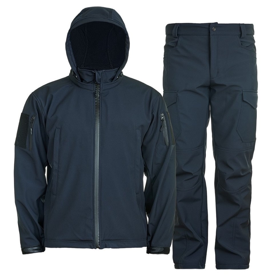 

Костюм Soft Shell Military темно-синий, Костюм Soft Shell Military темно-синий / 50