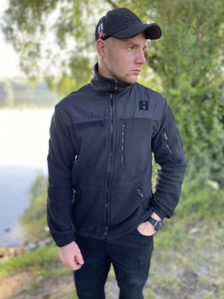 

КОФТА ФЛИСОВАЯ ВОЕННАЯ COMANDER-IІ ЧЁРНАЯ MAN, КОФТА ФЛИСОВАЯ ВОЕННАЯ COMANDER-IІ ЧЁРНАЯ MAN / 42