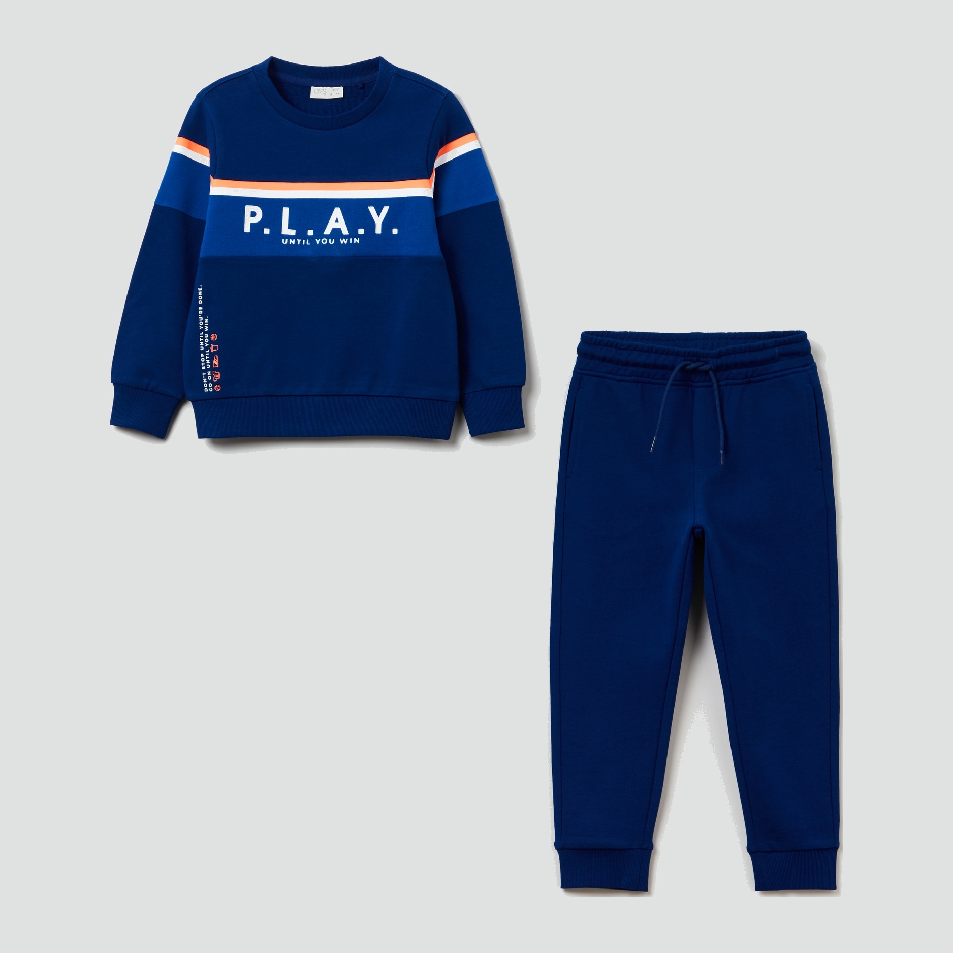 

Спортивный костюм OVS 1296483 110 см Blue