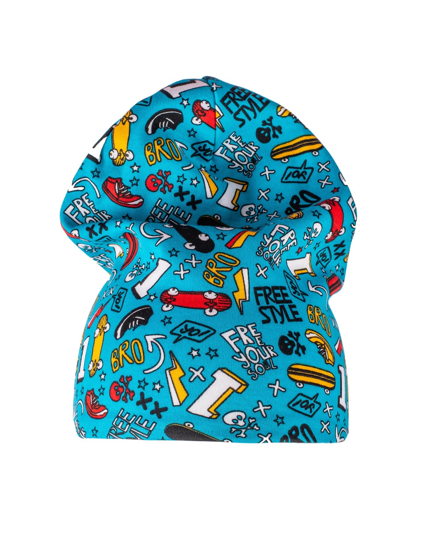 

Демисезонная детская шапка "Тим" Anika T264m48 52-54р цифры