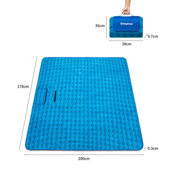

Килимок KingCamp Picnic Blankett (KG4701) Blue
