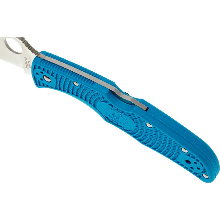 

Ніж складний Spyderco Endura 4 Flat Ground синій (C10FPBL)