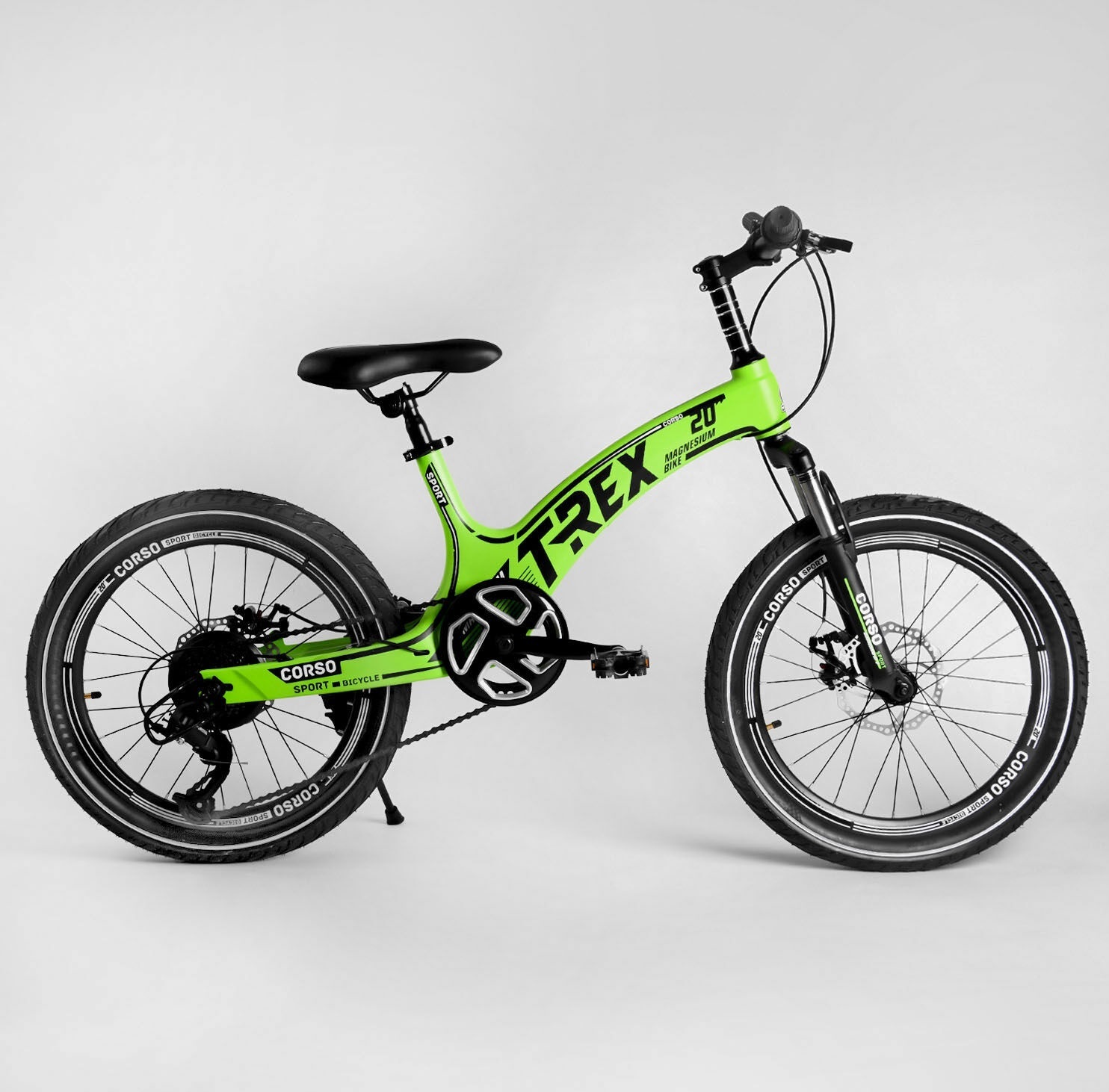 

Велосипед Corso 20" T-REX 21455 Green (21455)