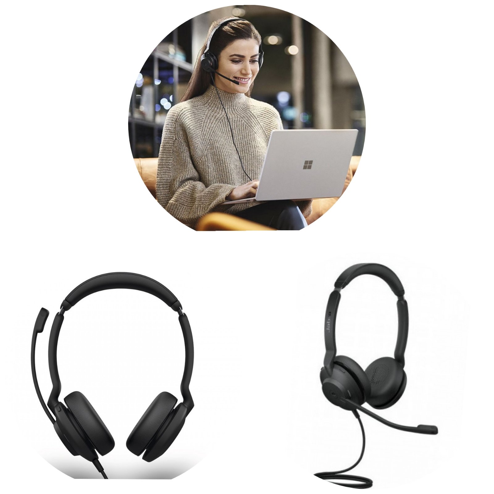 

Профессиональная проводная Jabra EVOLVE 30 II MS Mono качественное звучание Black (2818)
