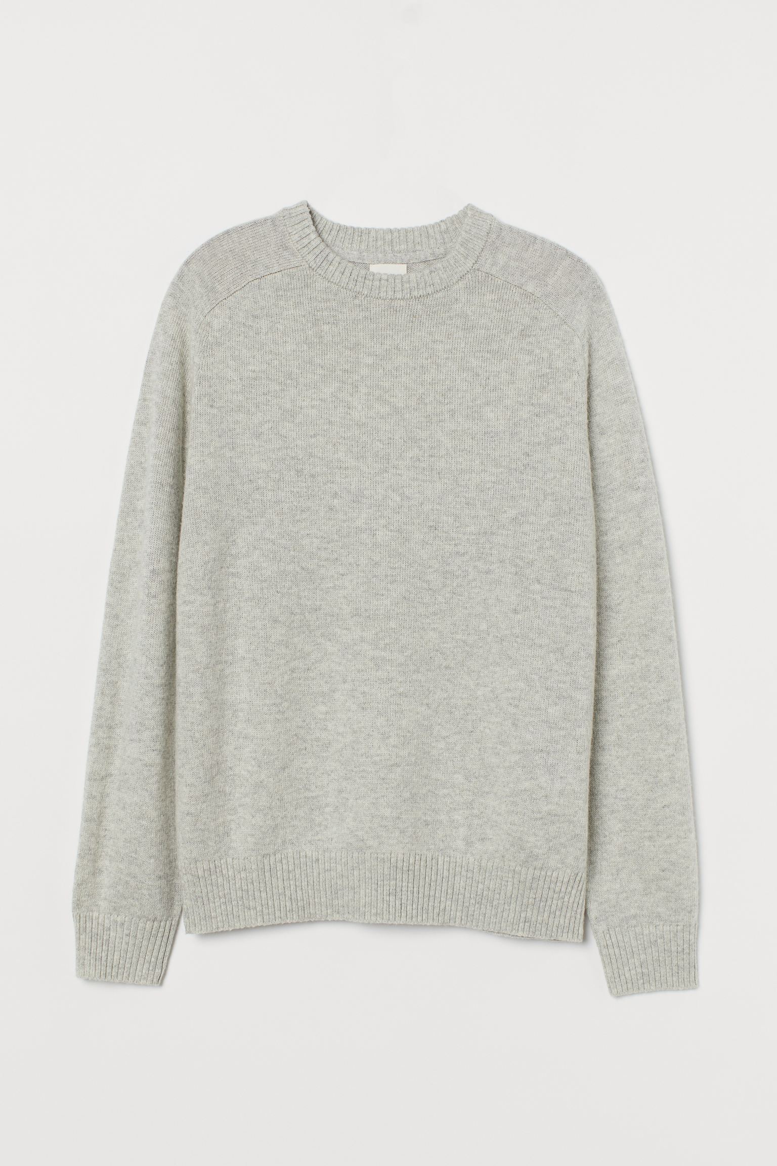 

Джемпер H&M L светло серый меланж 17089076882