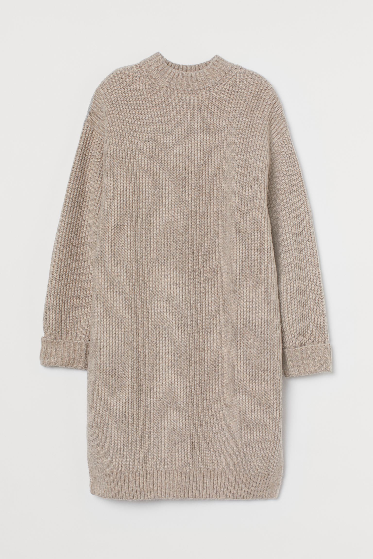 

Платье H&M L бежевый 13089235692