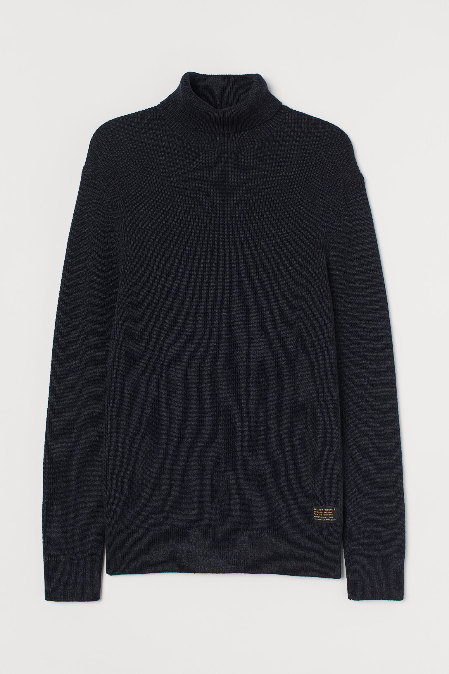

Свитер H&M L темно синий 18808895752