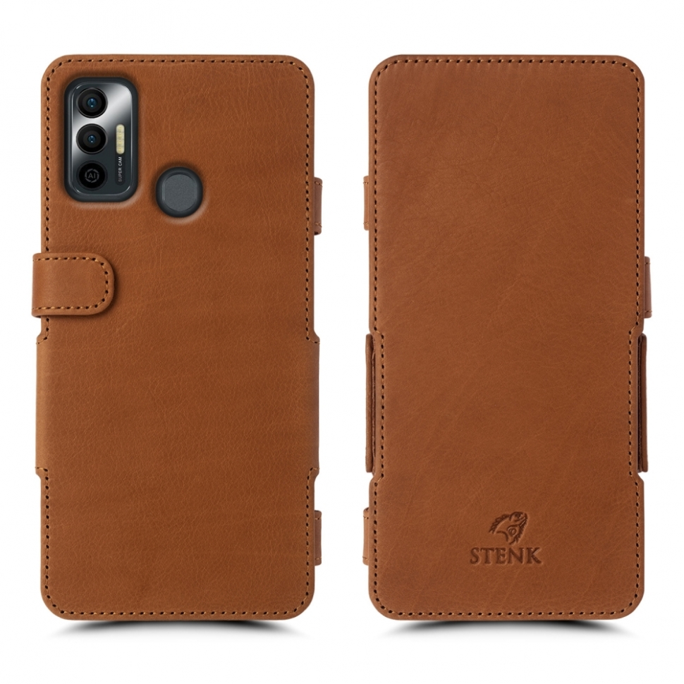 

Чехол книжка Stenk Prime для TECNO Spark 7 Camel