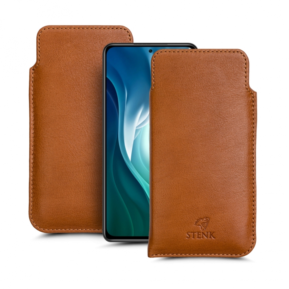 

Футляр Stenk Elegance для Xiaomi Mi 11i Camel
