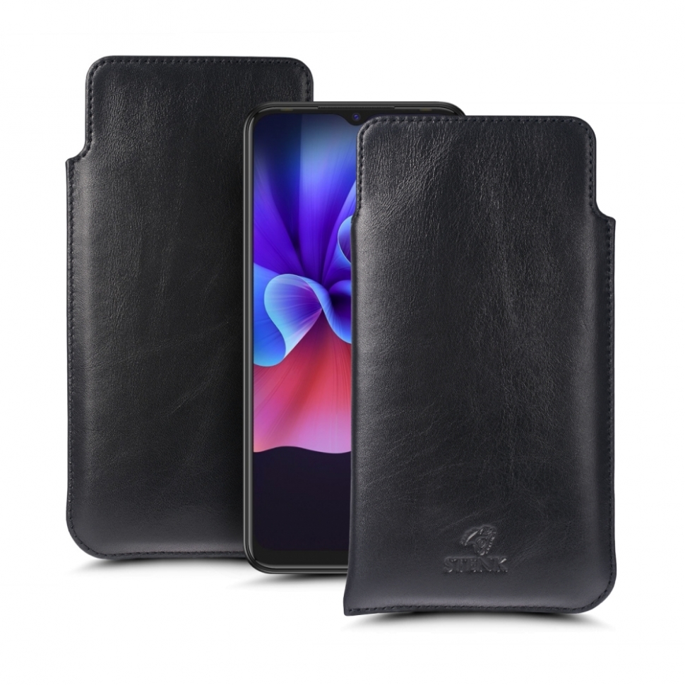 

Футляр Stenk Elegance для TECNO Spark 7 Чёрный