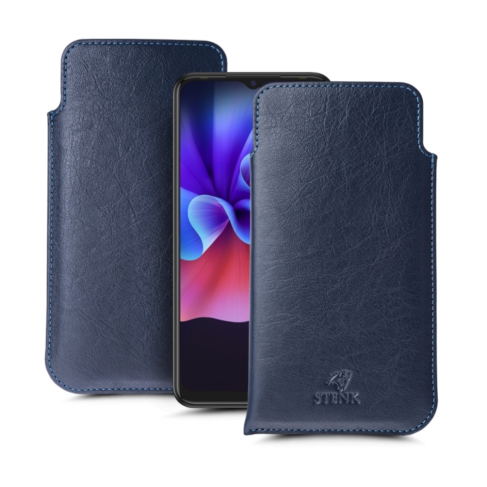 

Футляр Stenk Elegance для TECNO Spark 7 Синий