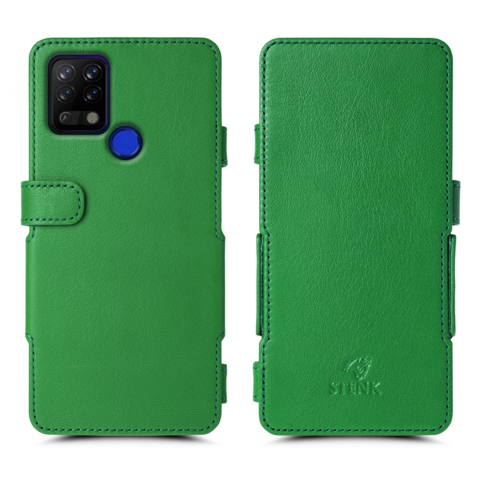 

Чехол книжка Stenk Prime для TECNO Pova (LD7) Зелёный