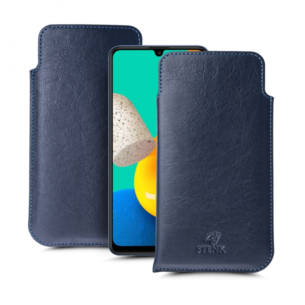 

Футляр Stenk Elegance для Samsung Galaxy M32 Синий